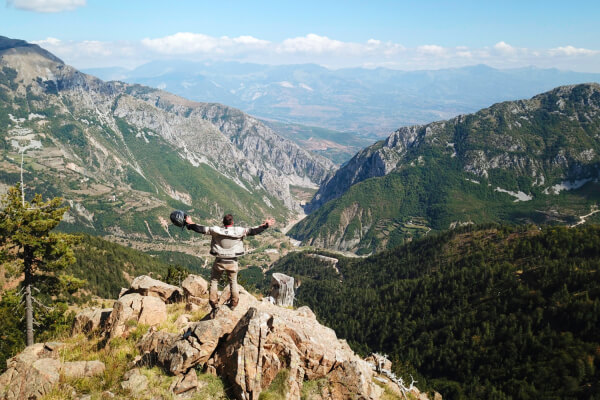 Lurë mountain views